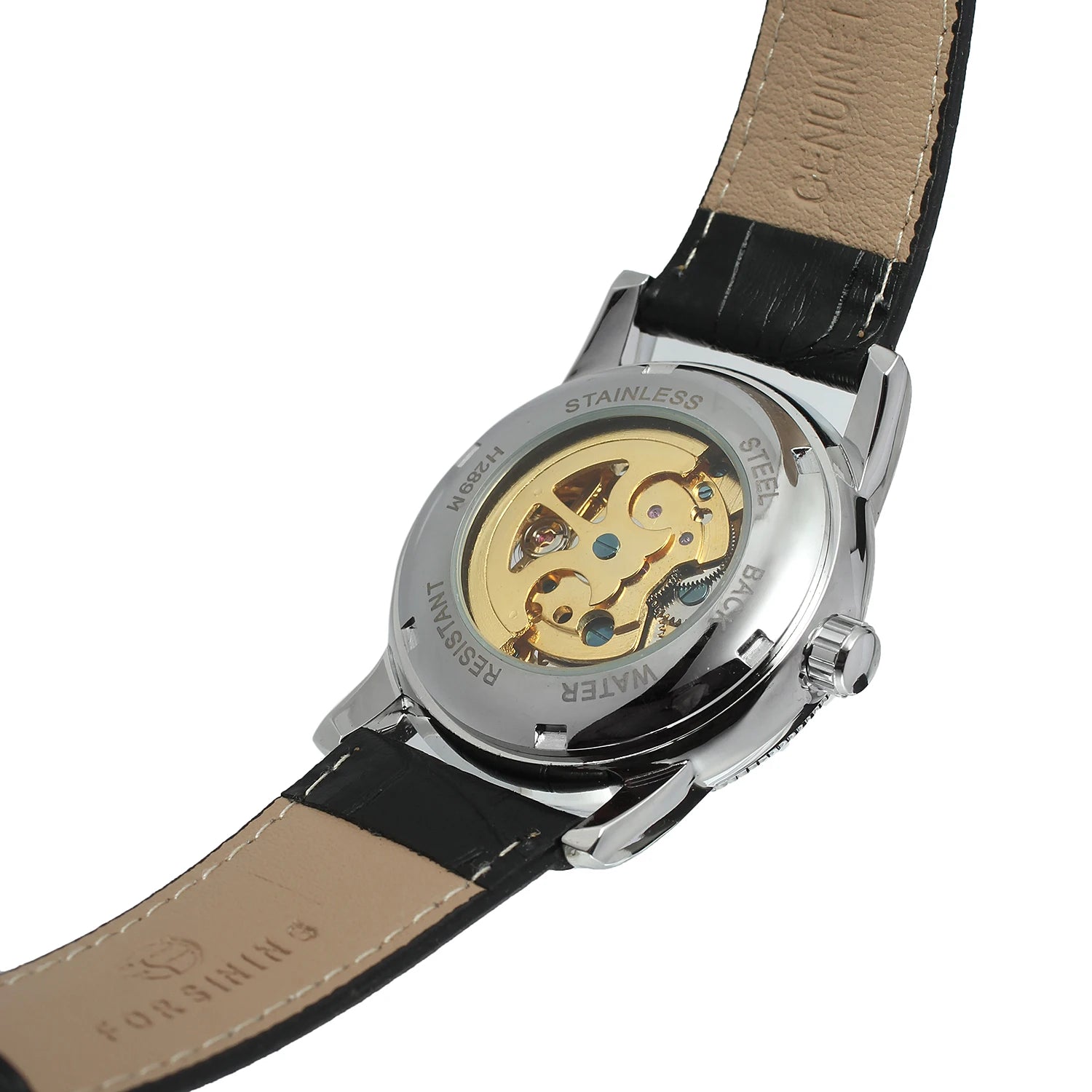 2025 Designer Luxury FORSINING Classic Mechanical Skeleton Man Watches Automatic Movement  Clock Waterproof Leather Wristwatch