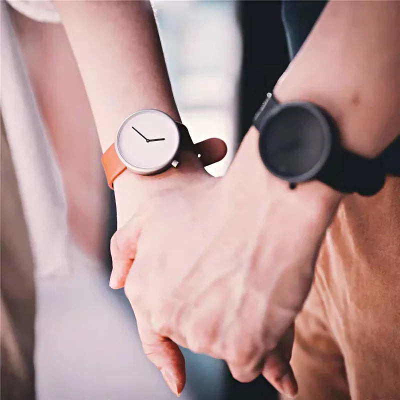 2025 Top New Women Watches Leather Dress Female Clock Luxury Brand Design Men Watches Fashion Couple Wirstwatches Reloj Mujer