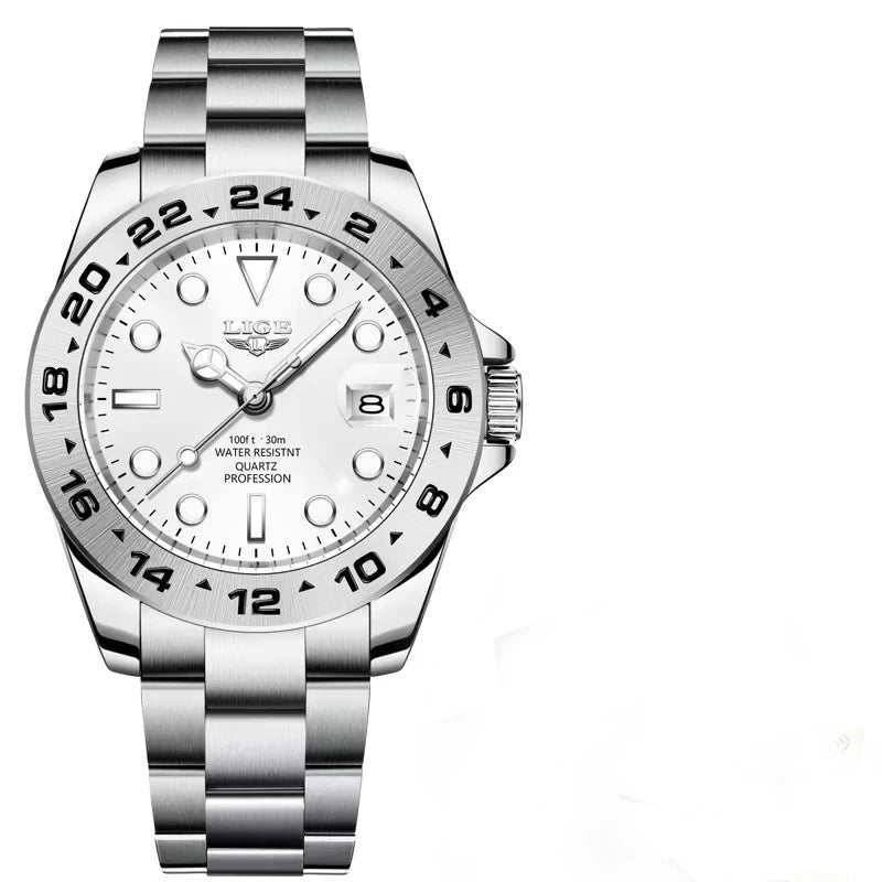 The Classic Executive - Luxury Stainless Steel Watch