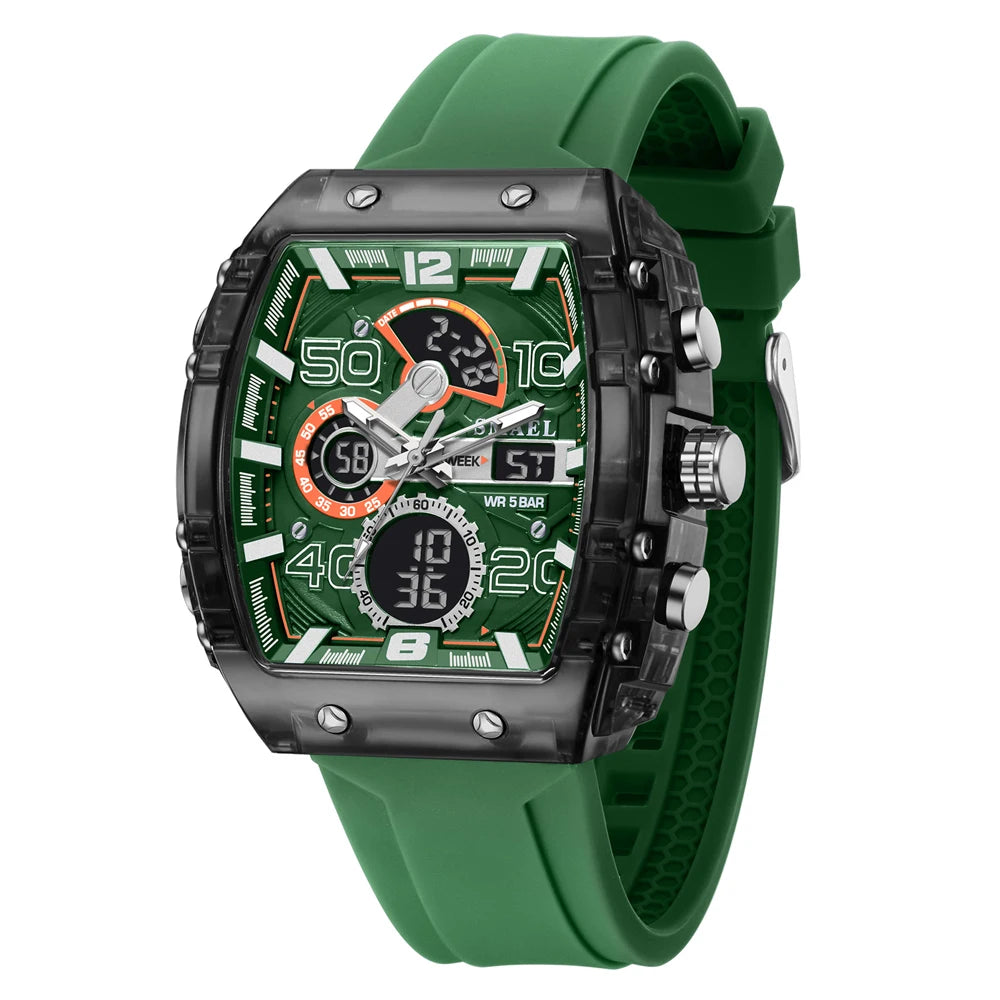 Tactical Chrono Elite - Military-Grade Dual Display Sports Watch
