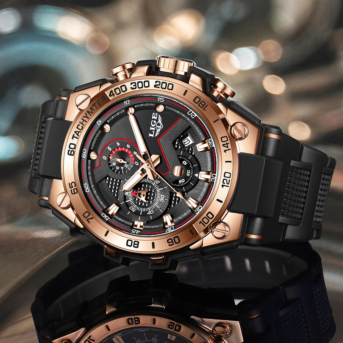 The Tactical Glow - Luxury Military Sport Watch