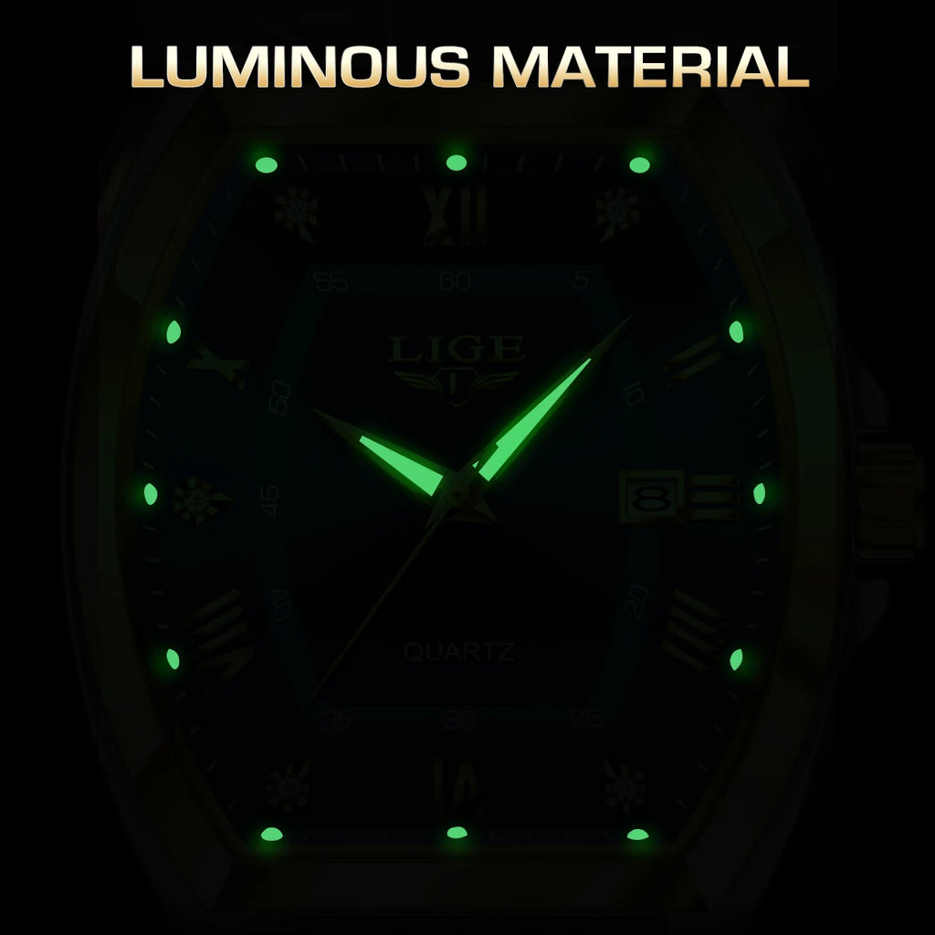 The Diamond Prestige - Luxury Leather Watch