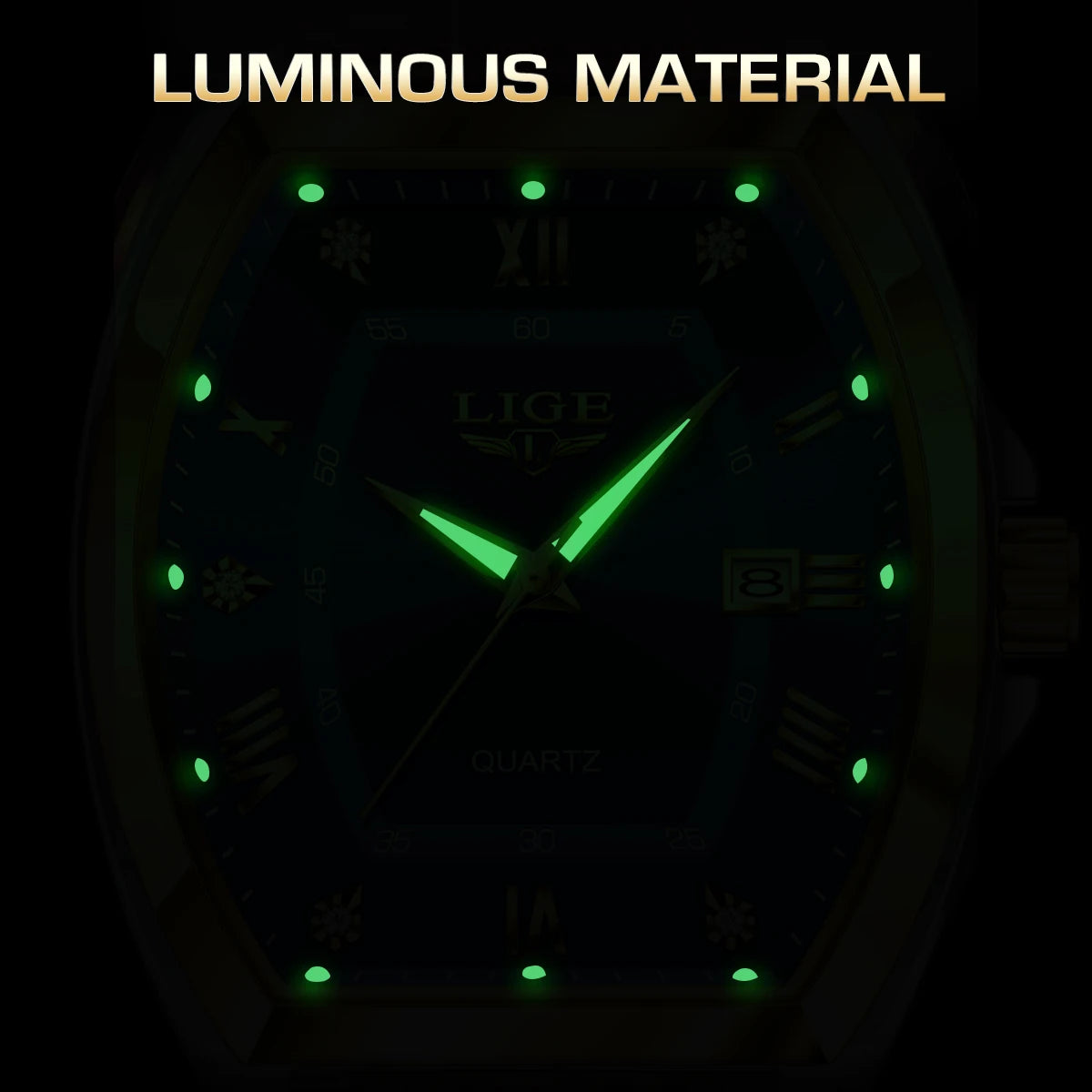 The Diamond Prestige - Luxury Leather Watch