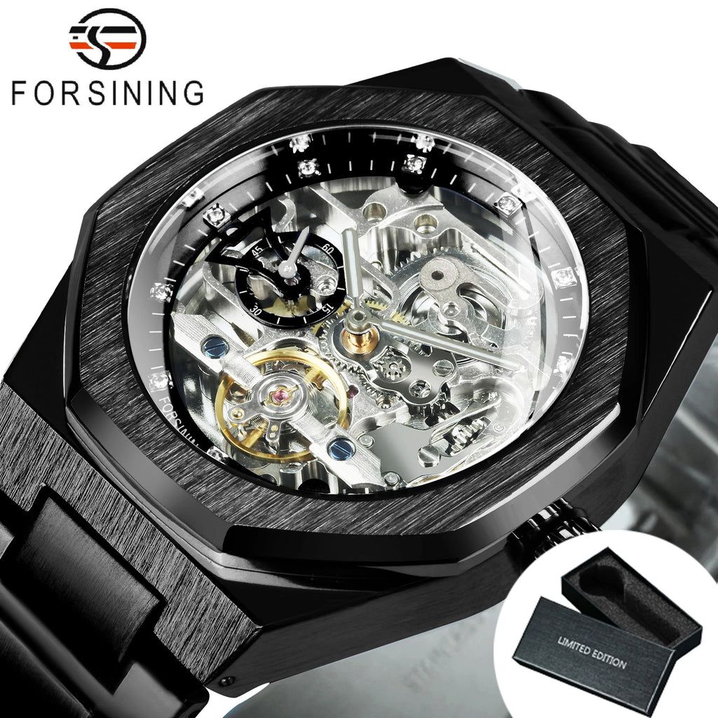 Forsining Casual Automatic Skeleton Watch