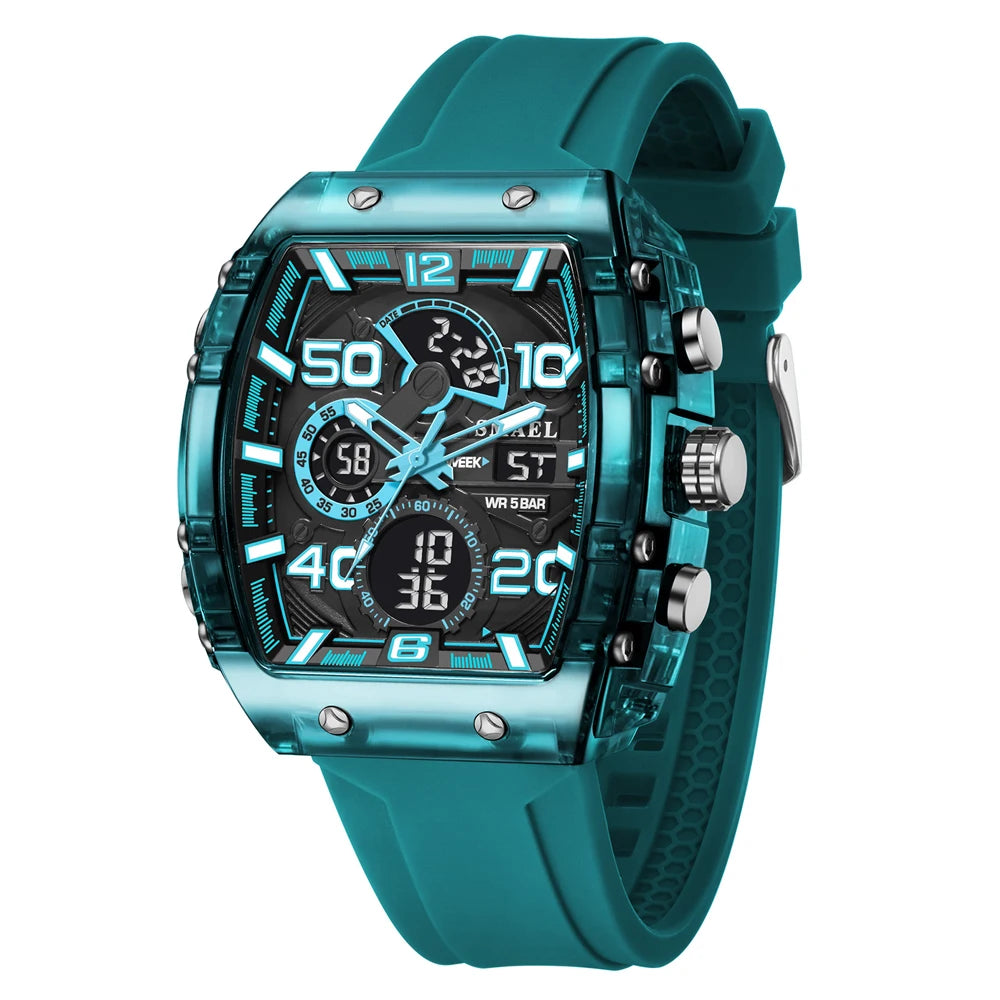 Tactical Chrono Elite - Military-Grade Dual Display Sports Watch
