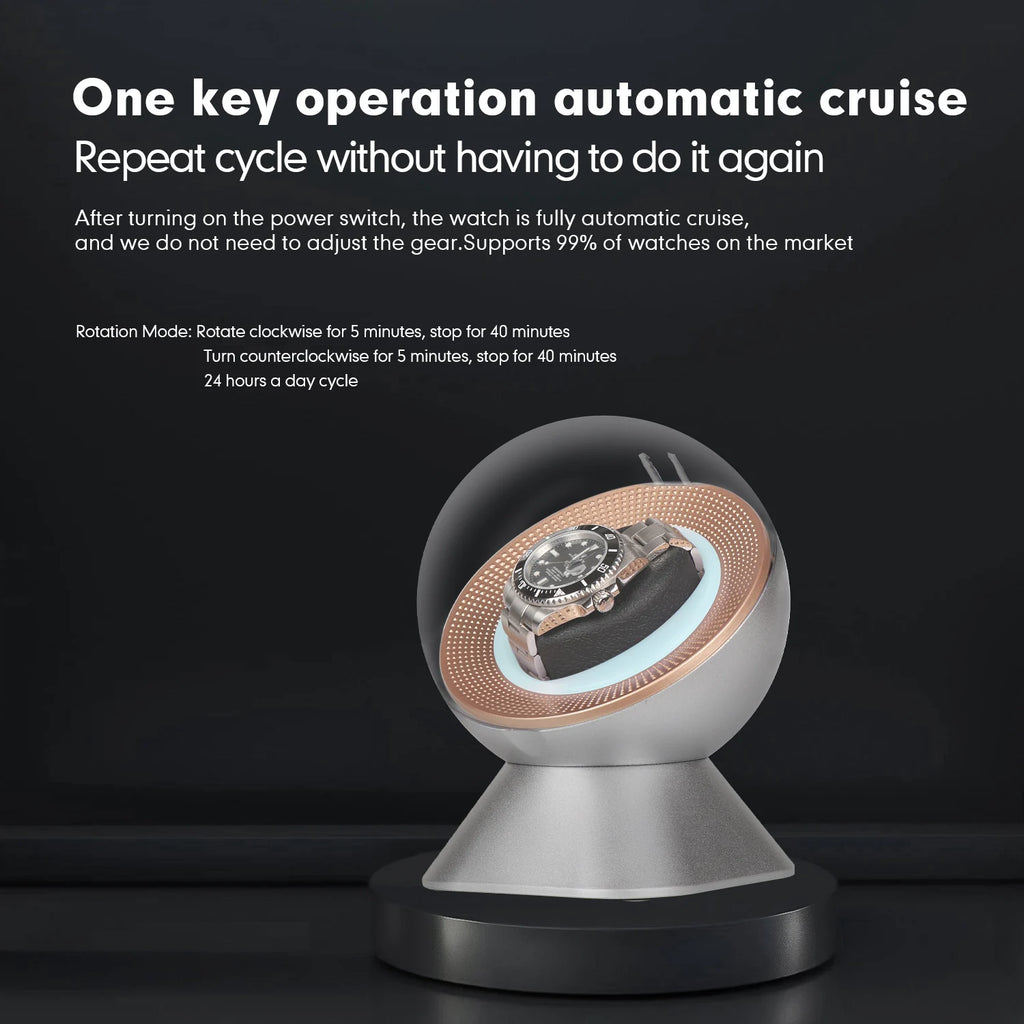Automatic Watch Winder Silent Intelligent One-Button Operation Original Design