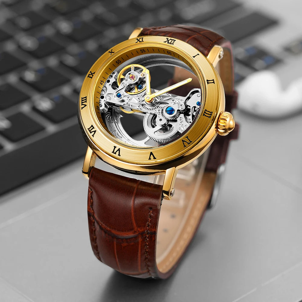 Fredlox Skeleton Automatic - Hollow Dial Mechanical Watch