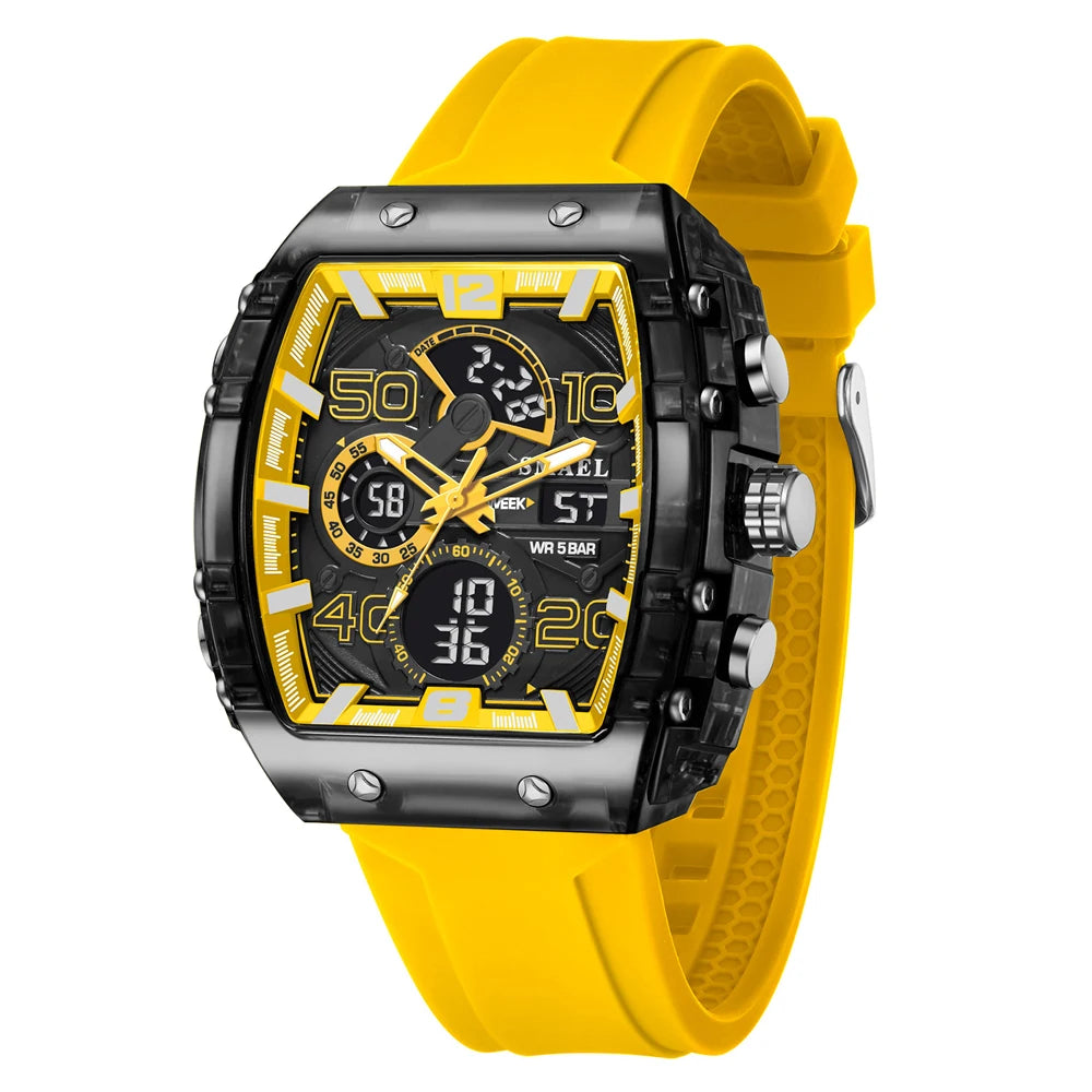 Tactical Chrono Elite - Military-Grade Dual Display Sports Watch