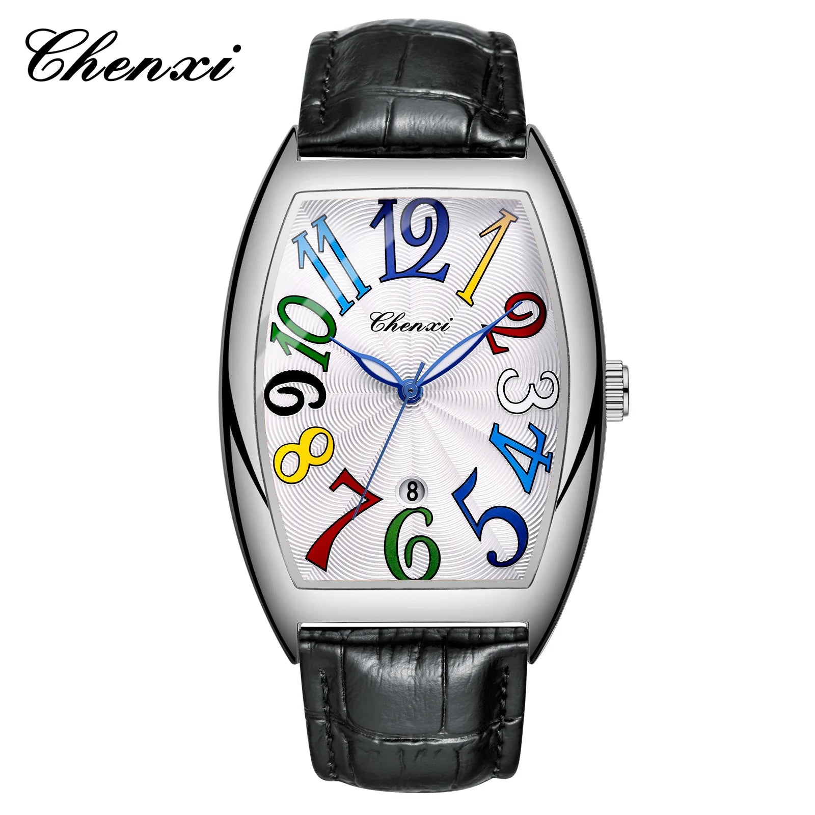 Vintage Arabic Dial Calendar Watch - Waterproof Leather Casual Quartz for Men