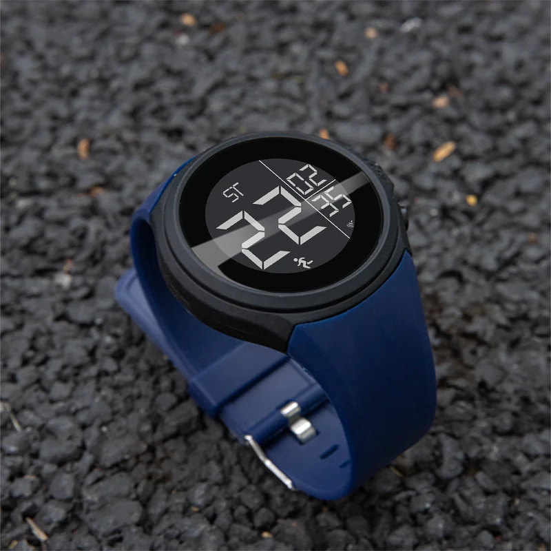 Sports Watches For Men Fashion Luxury Wear-Resistant Led Display Waterproof Outdoor Military Clock Man Electronic Watch