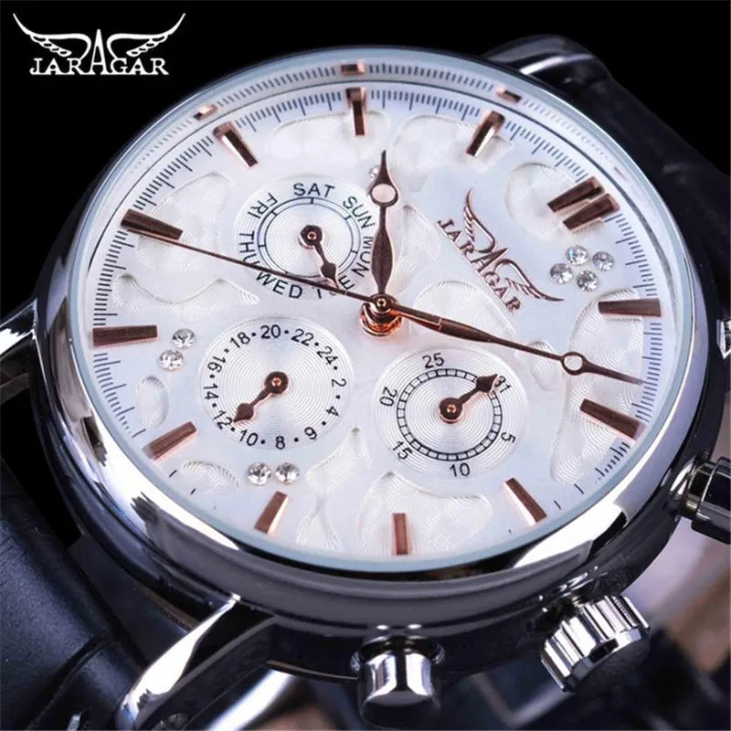 JARAGAR 348 Men's Automatic Mechanical Watch