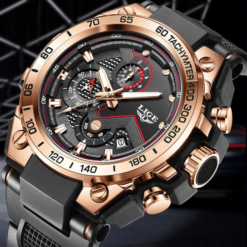 The Tactical Glow - Luxury Military Sport Watch