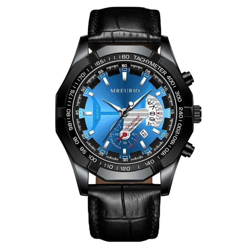 CURREN Men's Luxury Chronograph Watch - Waterproof Sport Quartz Date Display Timepiece