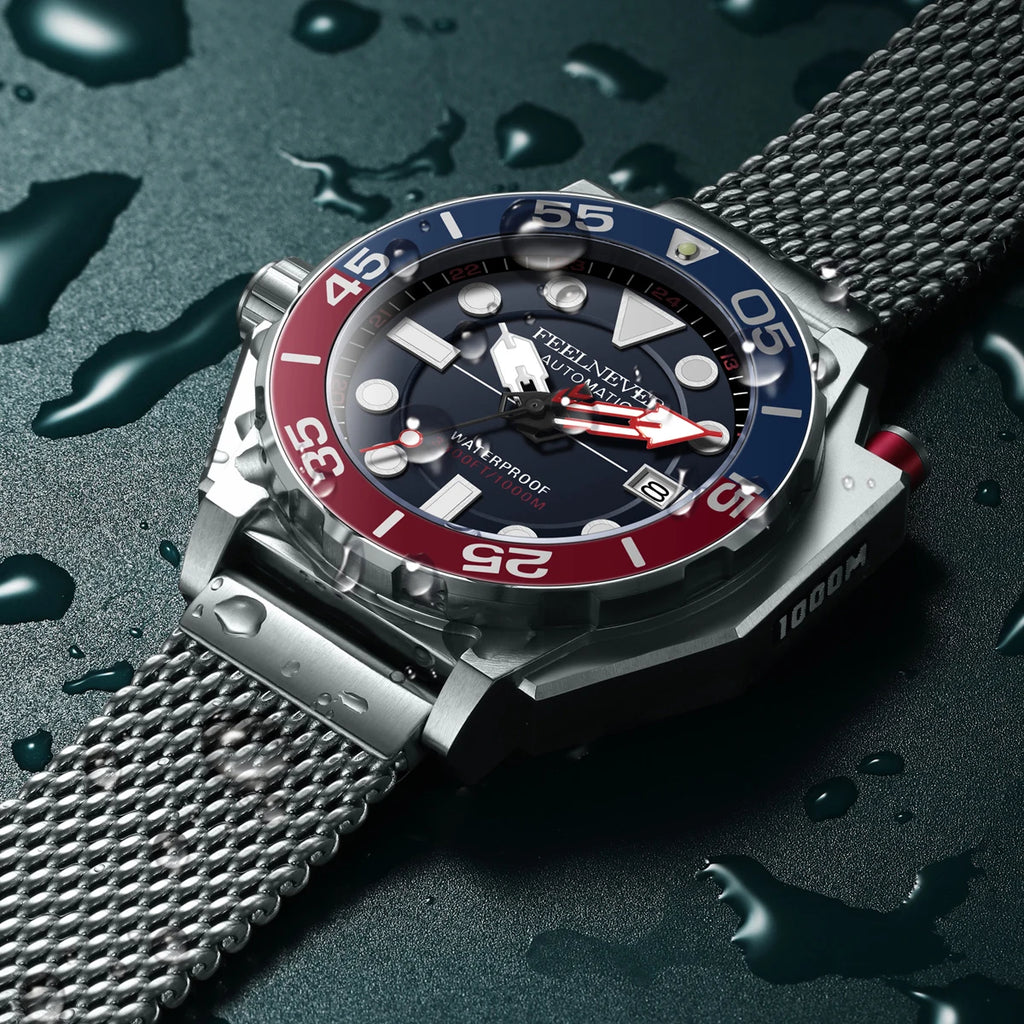 The Deep Diver - Automatic Mechanical Dive Watch