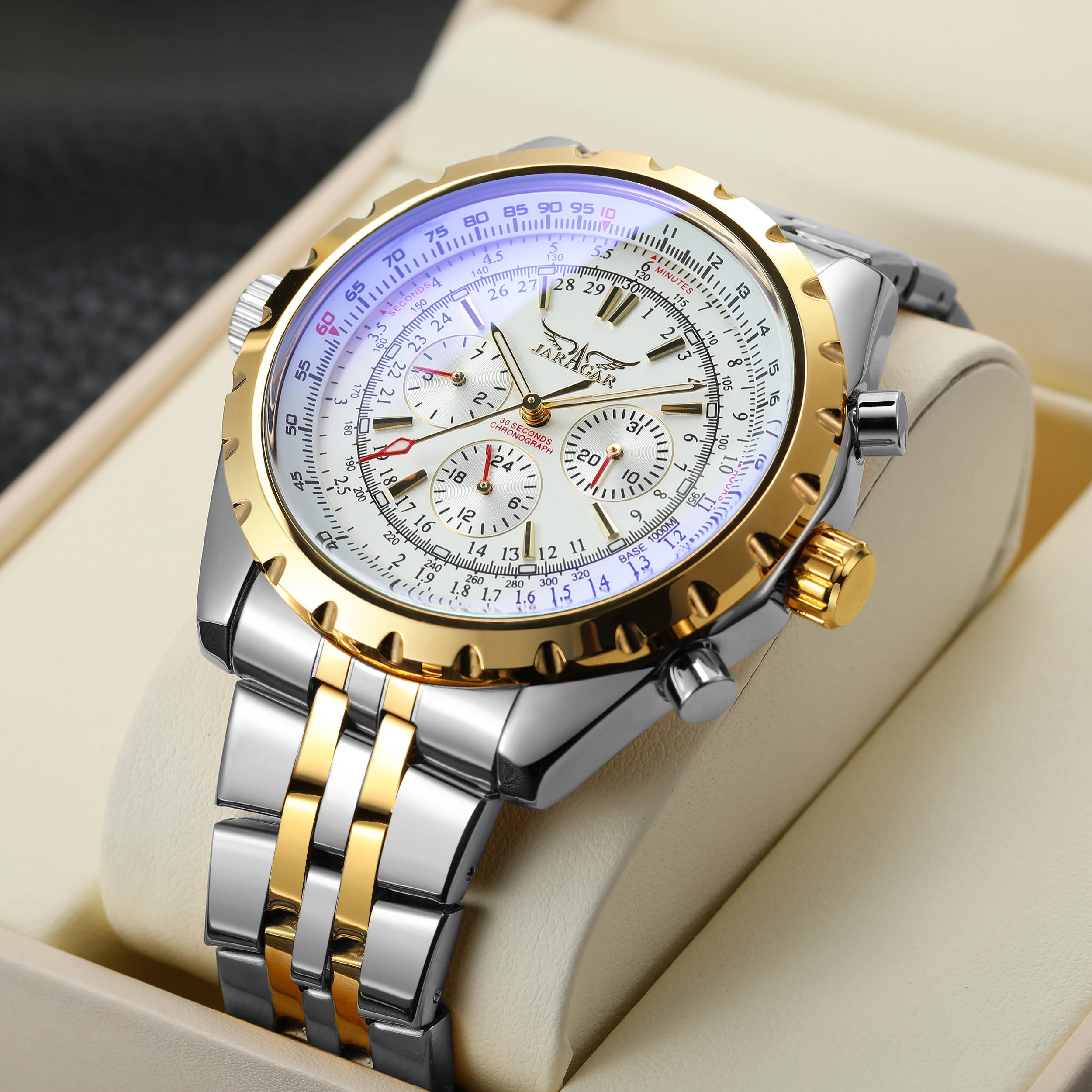 Jaragar Legacy Blue Dial