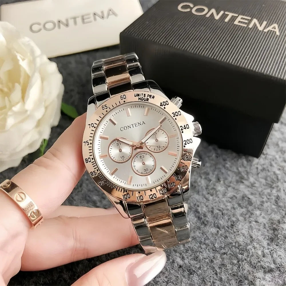 Luxury Quartz Watches for Women Fashion Brand Stainless Steel Women Watches Simple Business Ladies Wristwatch Female Clock