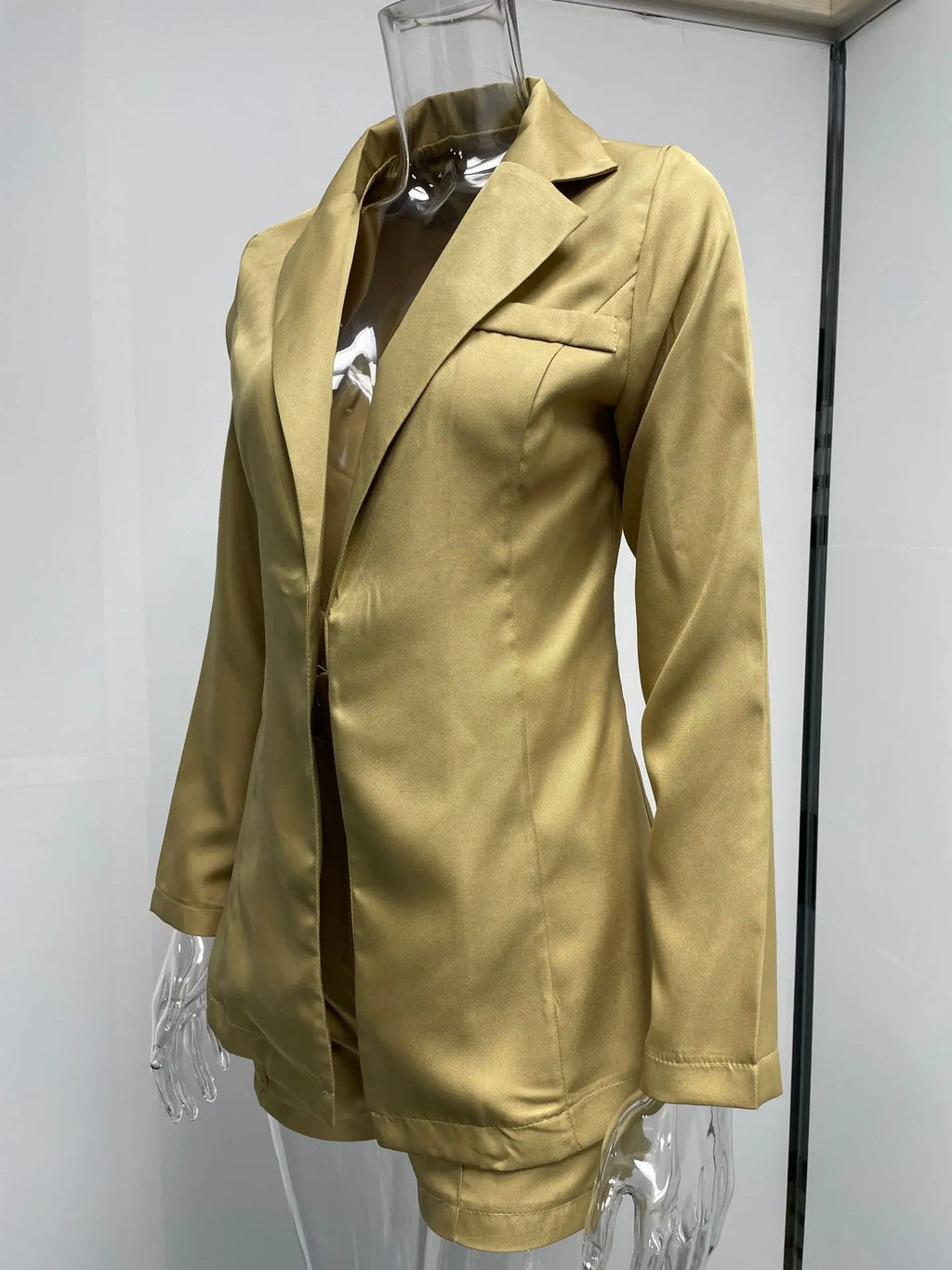 Suit Coat Women's Spring 2023 Women's Fashion Set Cross border Small Suit Belt in Europe and America