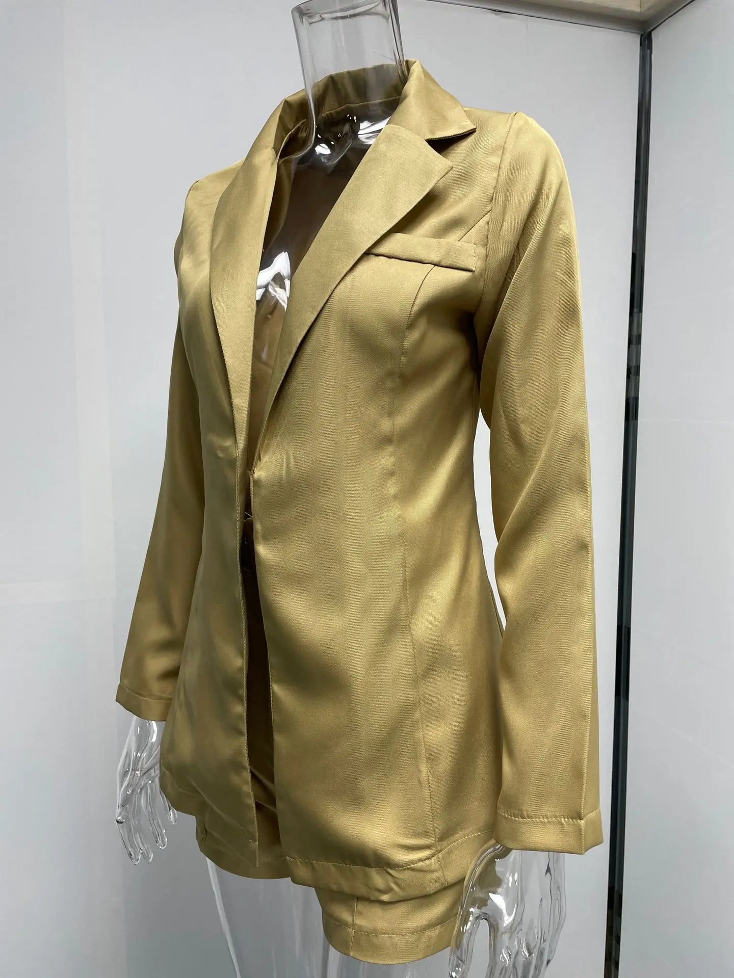 Suit Coat Women's Spring 2023 Women's Fashion Set Cross border Small Suit Belt in Europe and America