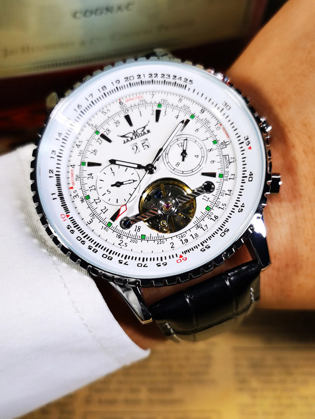 Jaragar Elite Tourbillon - Multifunction Military Sports Automatic Watch