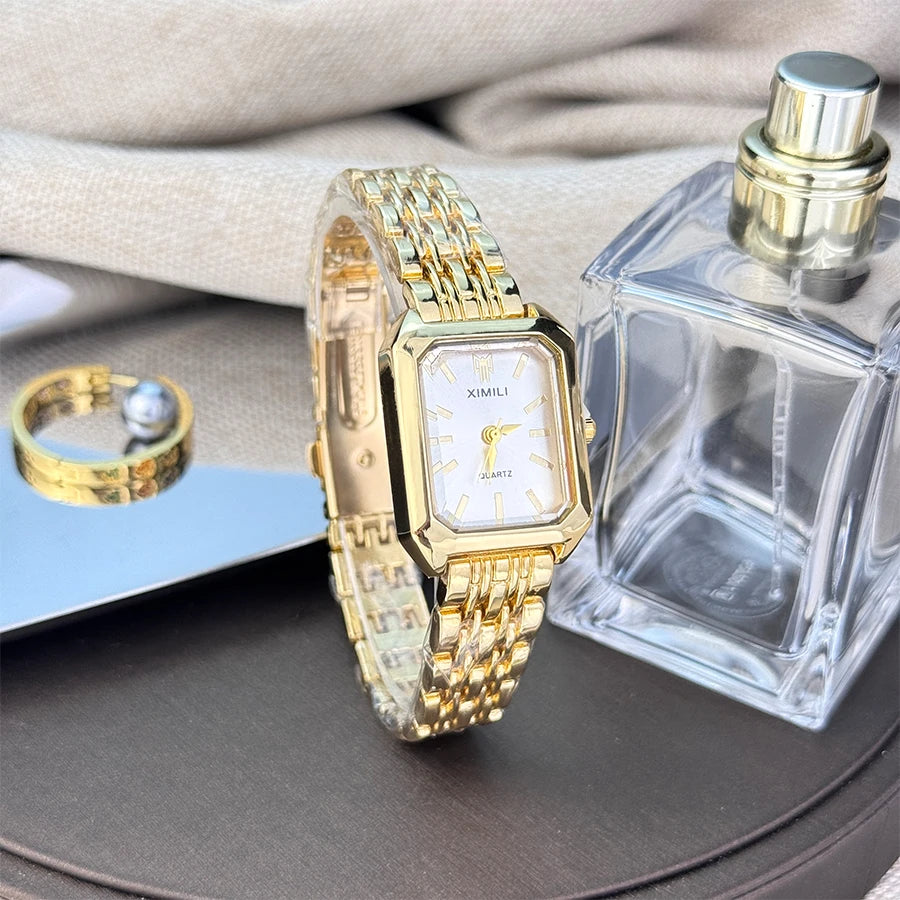 2025 Luxury Women's Watch - Fashion Quartz Wristwatch for Business And Female Students Light And Stylish Ladies' Timepiece