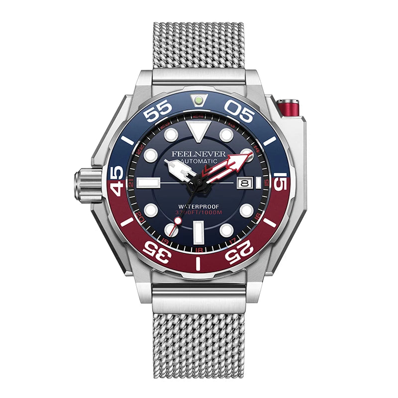 The Deep Diver - Automatic Mechanical Dive Watch