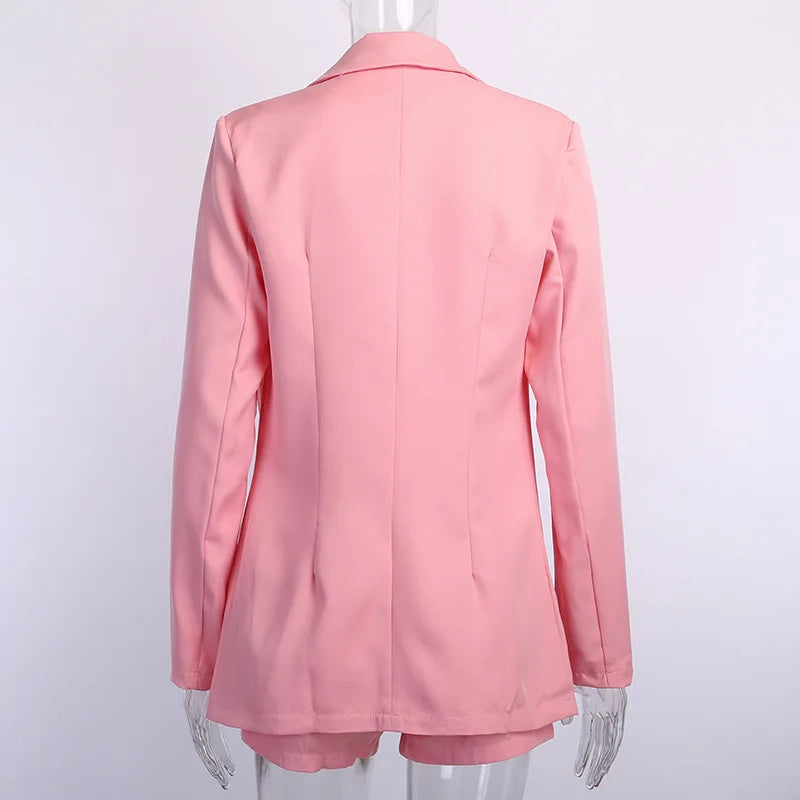 Suit Coat Women's Spring 2023 Women's Fashion Set Cross border Small Suit Belt in Europe and America