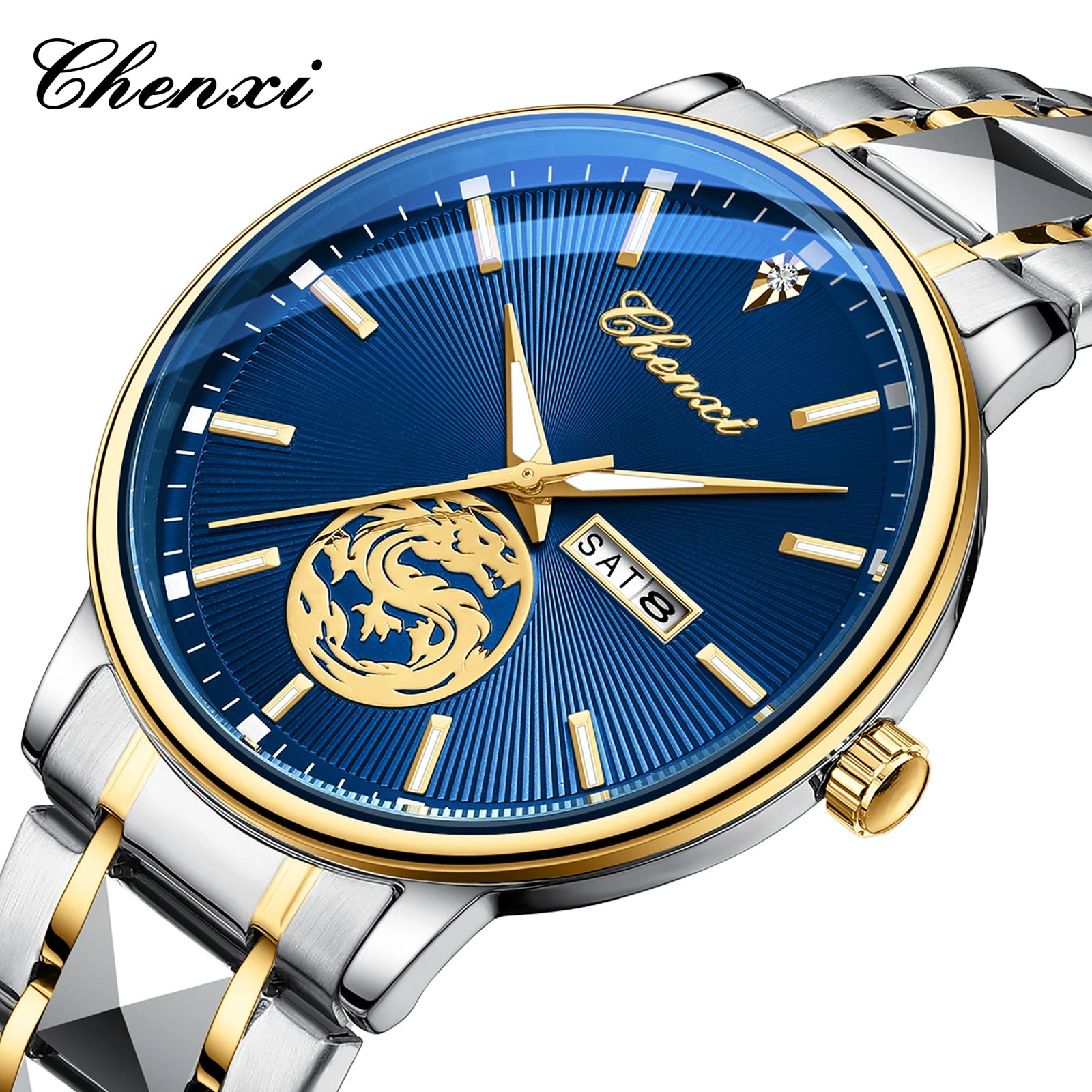 Premium Sport Waterproof Watch - Luxury Casual Quartz Timepiece for Men