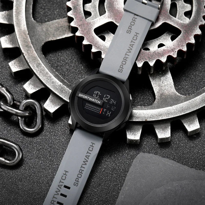 Sport Watch for Man Luxury Digital Wristwatch Stopwatch Luminous with Date Week Original Waterproof Clock Men Sport LED Watches