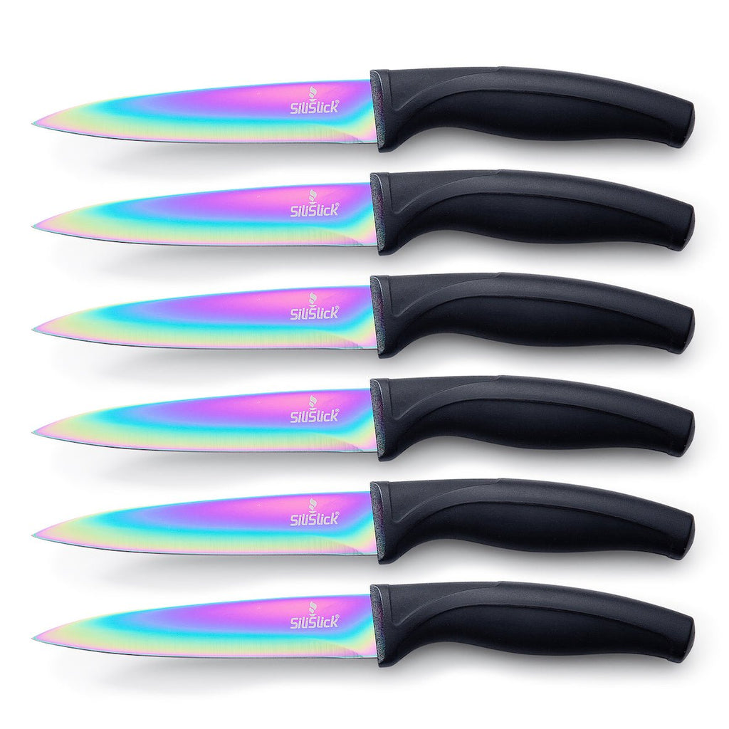 Steak Knife Set (6 Black)