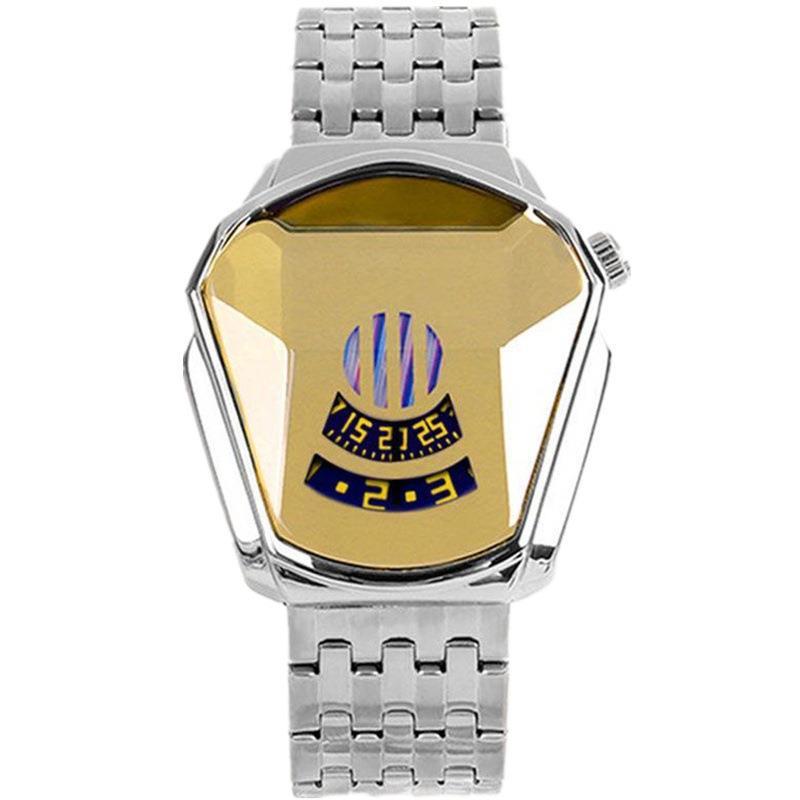 BINBOND Men's Premium Quartz Watch with Alloy Steel Band