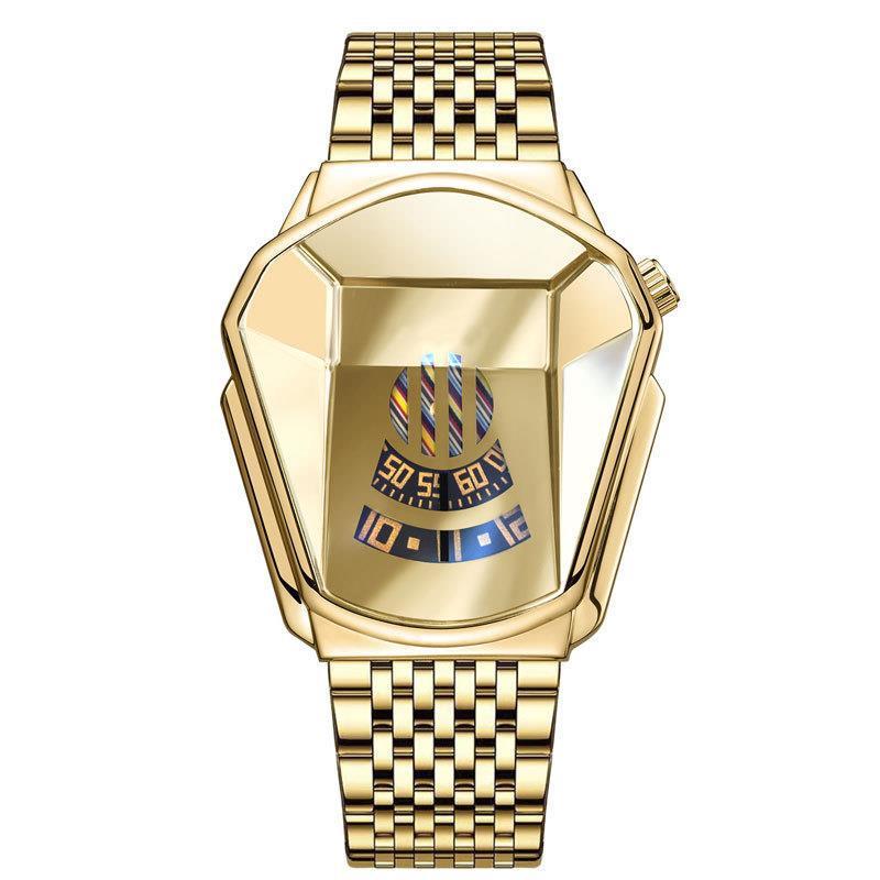 BINBOND Men's Premium Quartz Watch with Alloy Steel Band