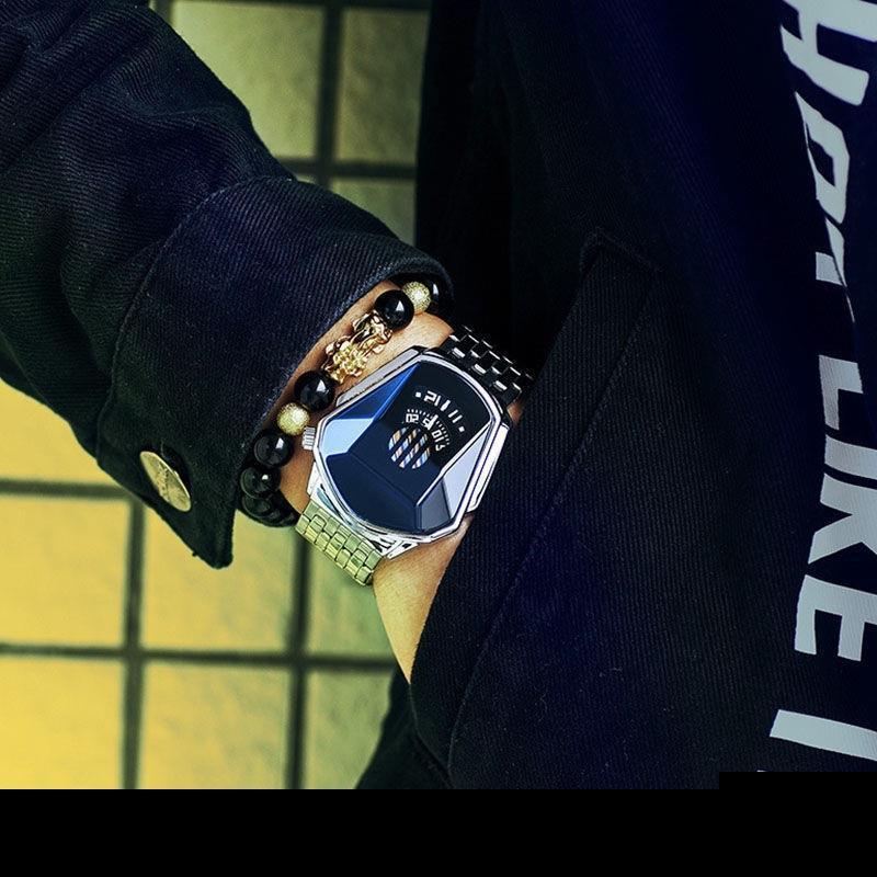 BINBOND Men's Premium Quartz Watch with Alloy Steel Band